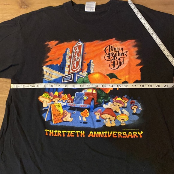 Vintage Allman Brothers Band Concert t shirt - Picture 2 of 5